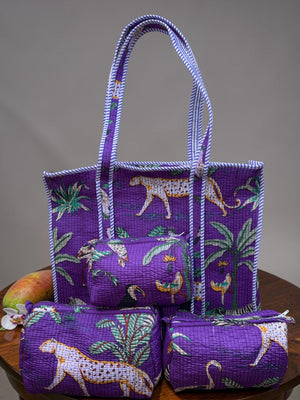 Violet Safari - Tote Bag