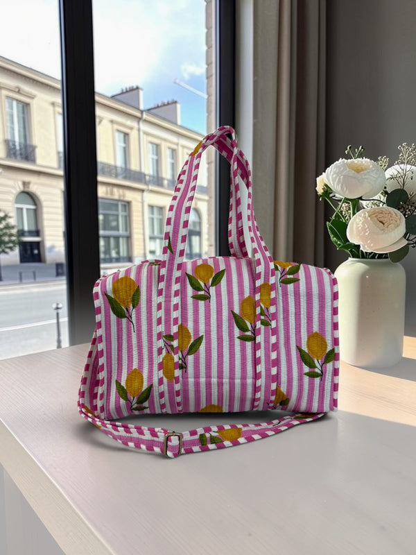 Gulabo Lemon Duffle Bag
