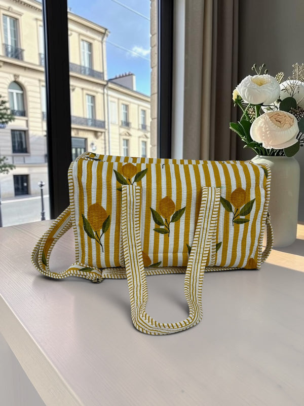 Mustard Lemon Duffle