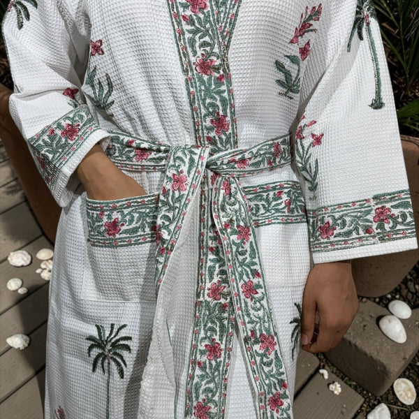 Forest Bloom Bathrobe
