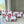 Tulip Flower Handblock Tote bag