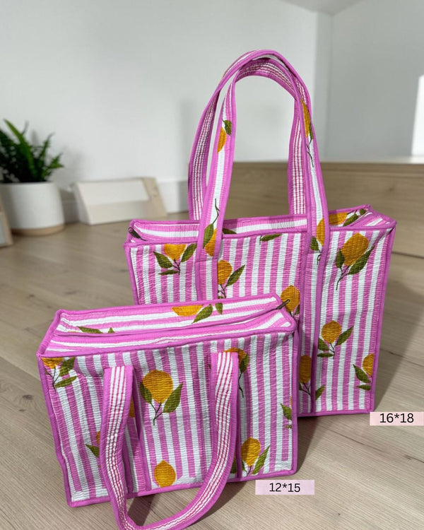 Gulabi Bloom - Tote Bag